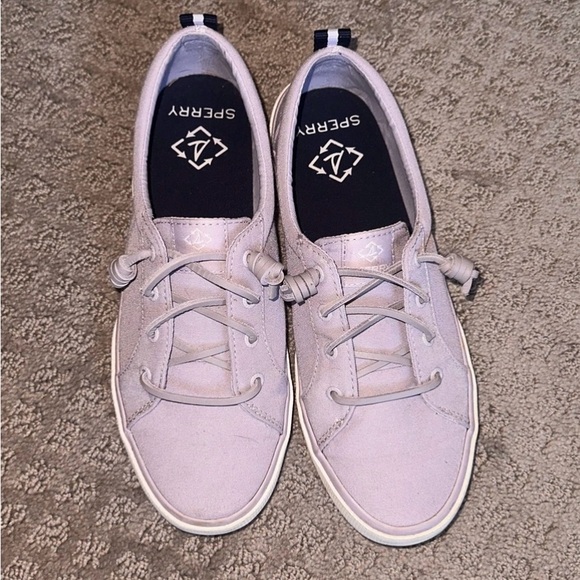 Sperry Soft Lavender/Lilac Sneakers/Tennis/Boat Shoes -Excellent Condition 8.5 M - Picture 2 of 7